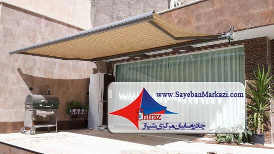 ساخت و نصب چادر و سایبان بازویی در شیراز